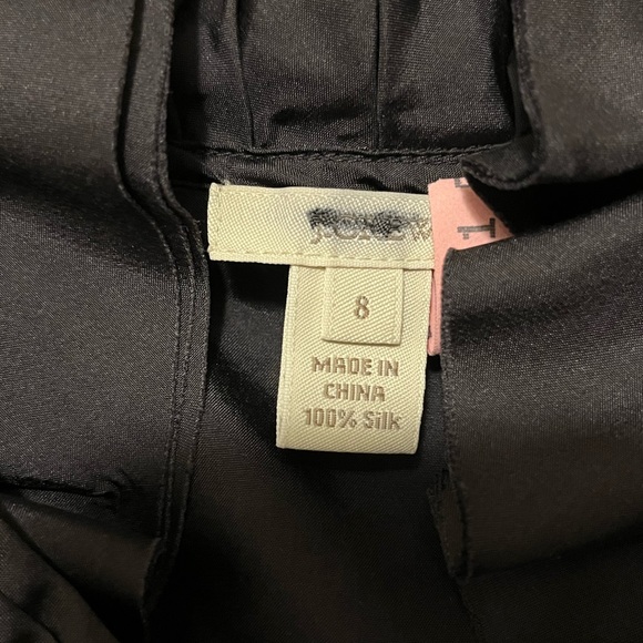 Gray Silk Ruffle Top - Picture 4 of 4